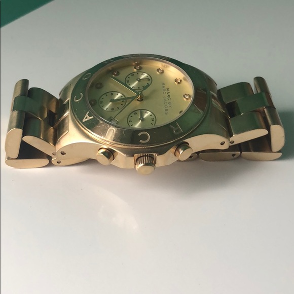 Marc Jacobs gold watch - Picture 2 of 4